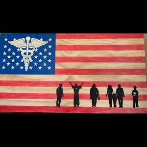 First responders American Flag